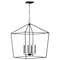 Nuvo Emma 4-Light Small Pendant - Matte Black Finish 60/7941 - alternate 2